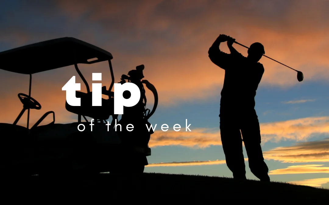 GOLF TIP: WALKING THROUGH A PLAYERS LINE