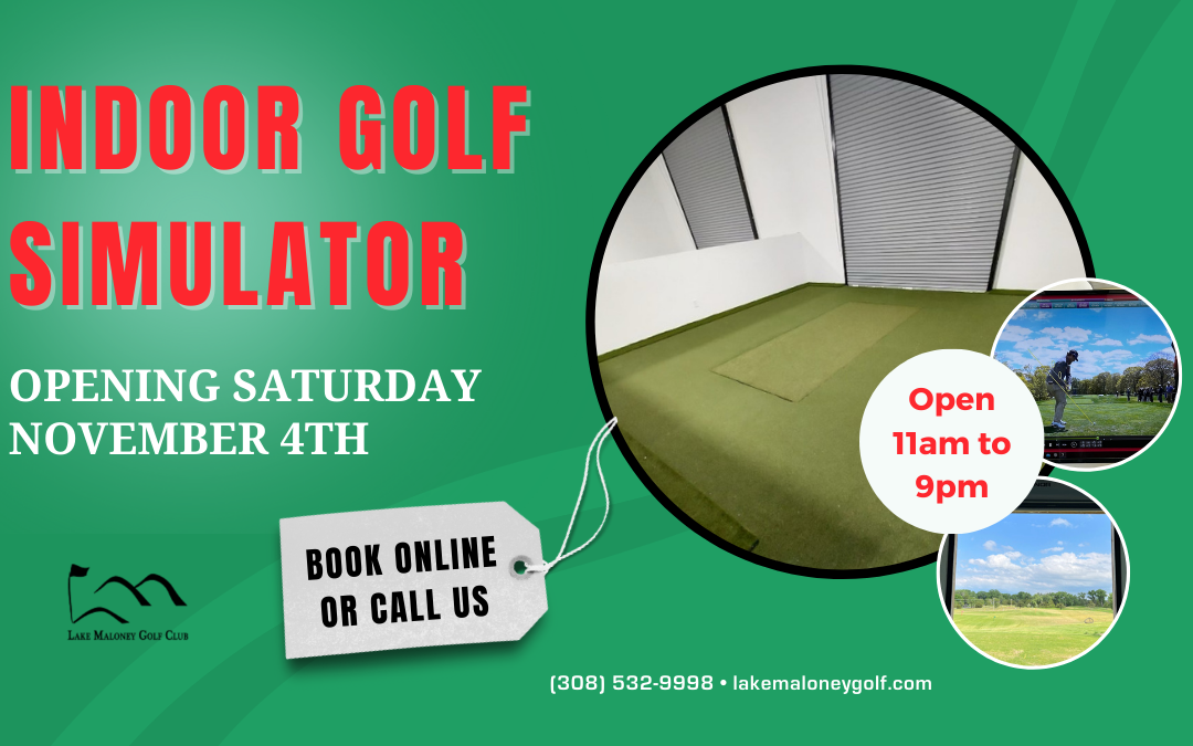 Indoor Golf Simulator Opening