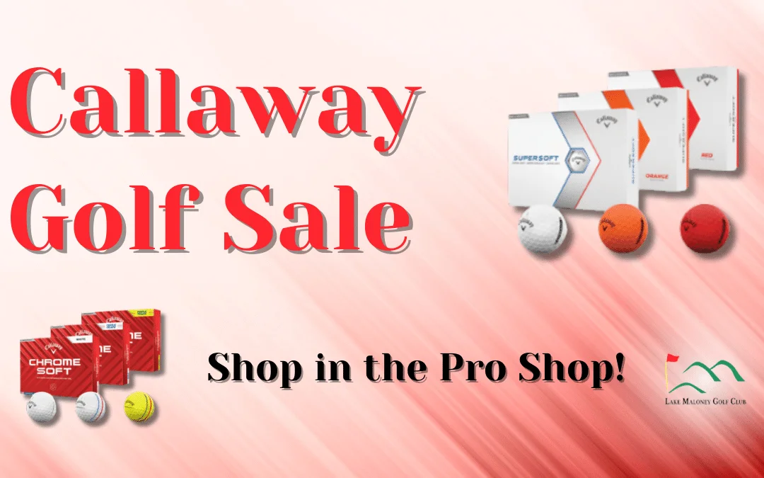 Callaway Golf Ball Sale