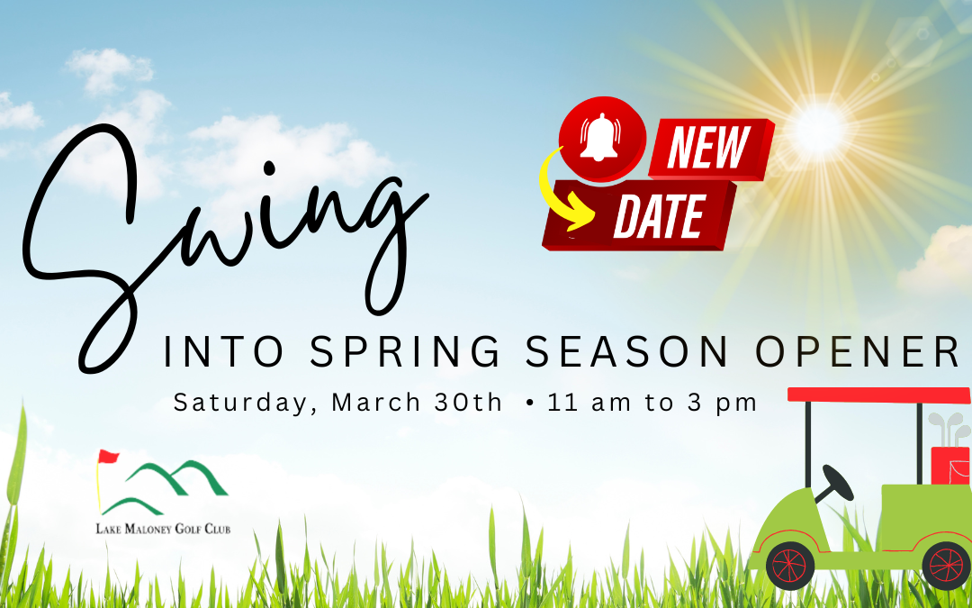 NEW DATE – Swing into Spring Season Opener